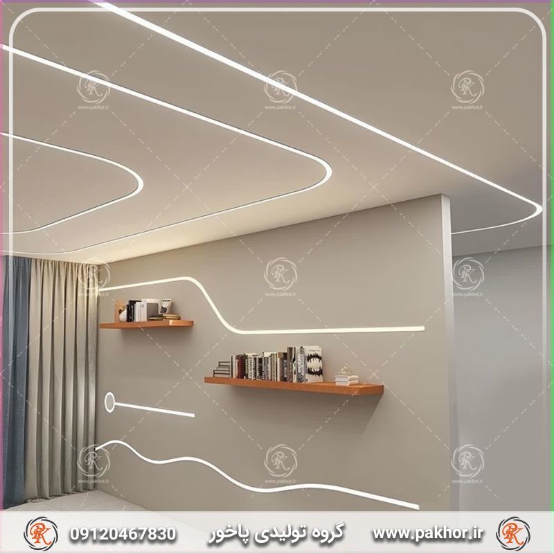 پروفیل لاین نوری: نورپردازی خلاقانه و مدرن