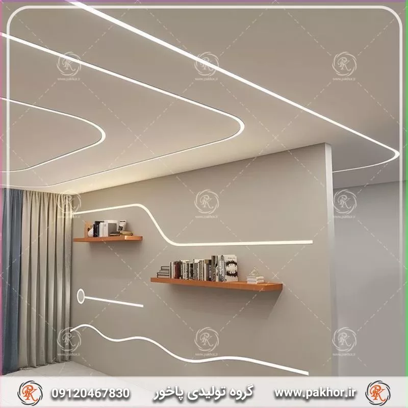 پروفیل لاین نوری: نورپردازی خلاقانه و مدرن