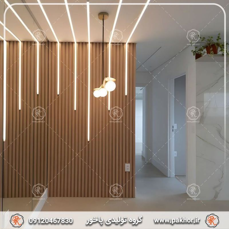 نورپردازی کم مصرف با پروفیل لاین نوری LED