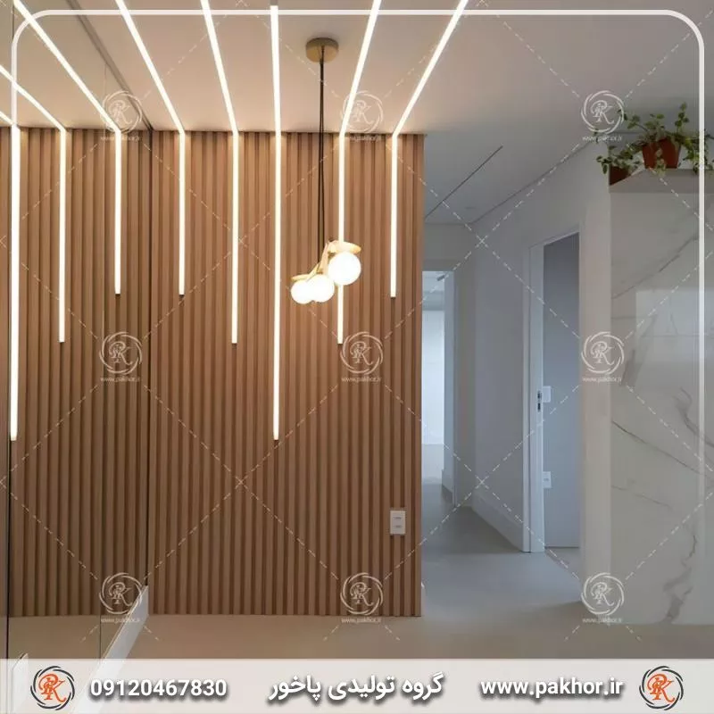نورپردازی کم مصرف با پروفیل لاین نوری LED