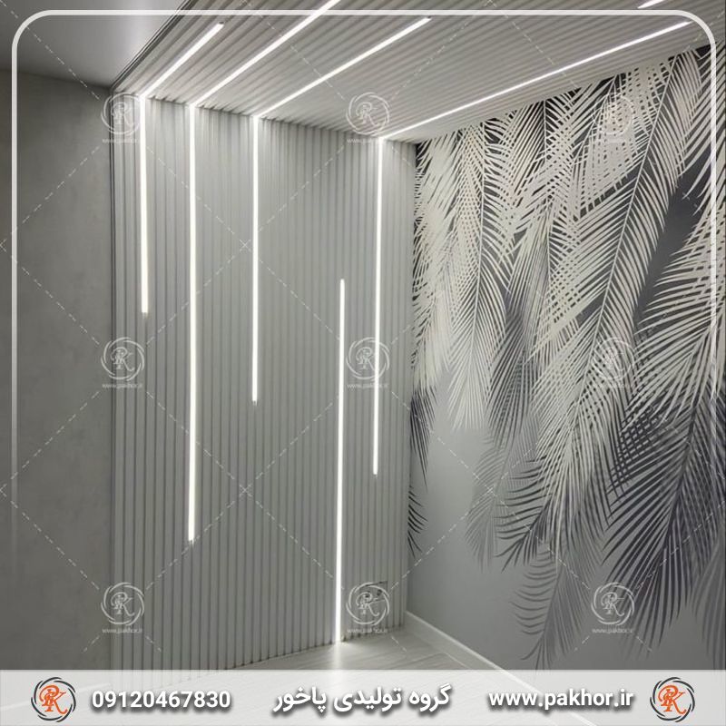 نورپردازی کم مصرف با پروفیل لاین نوری LED