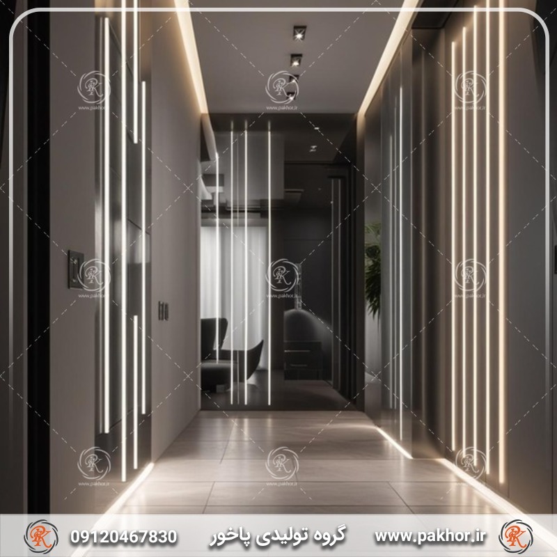 خلاقانه ترین راه حل نورپردازی دکوراتیو با پروفیل نور خطی