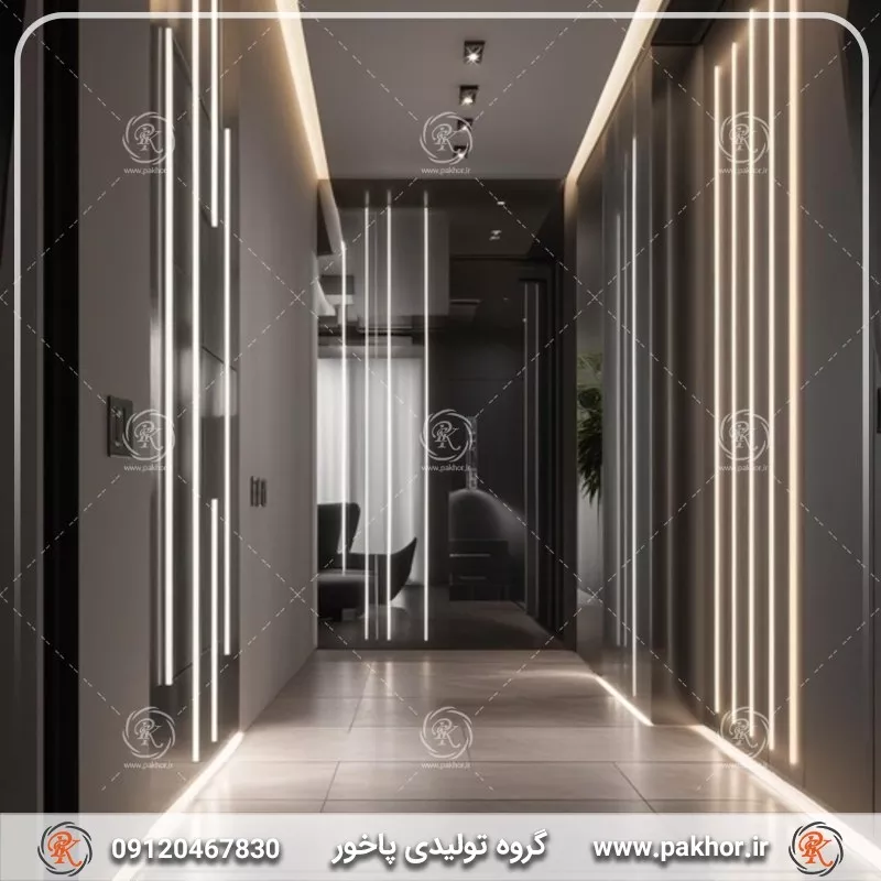 خلاقانه ترین راه حل نورپردازی دکوراتیو با پروفیل نور خطی