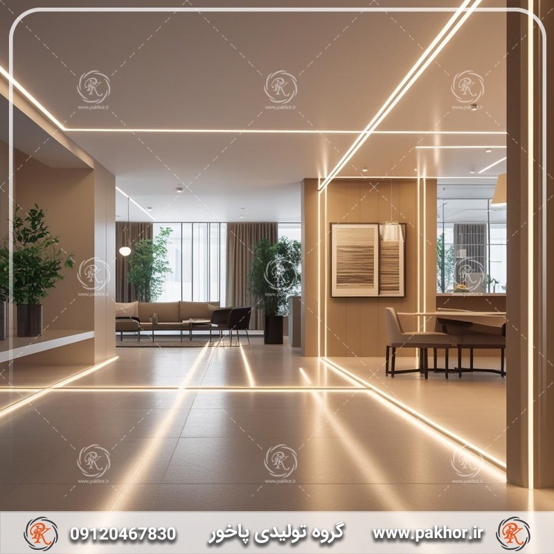 با پروفیل لاین نوری فضاهای تجاری و مسکونی را دگرگون کنید