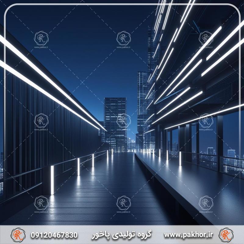 پروفیل های نور خطی؛ نورپردازی در پروژه های پیچیده و بزرگ