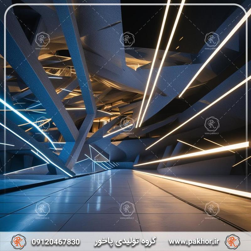 پروفیل های نور خطی؛ نورپردازی در پروژه های پیچیده و بزرگ