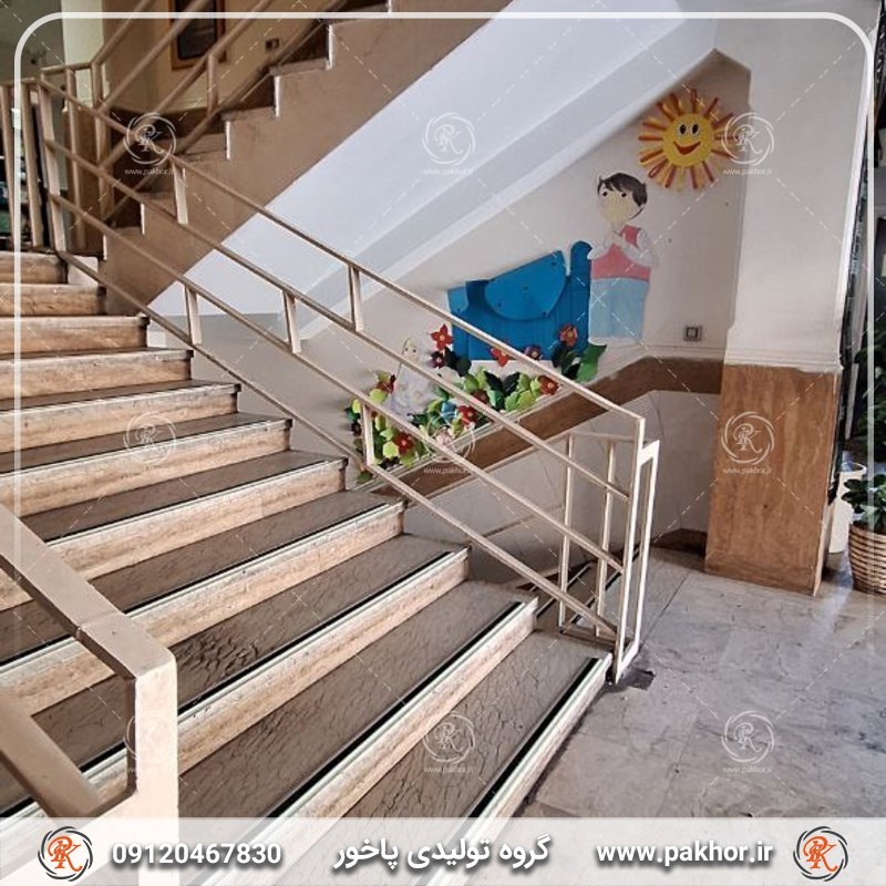 مقایسه راندمان ترمزگیر پله PVC، آلومینیومی و سیلیسی در فضاهای صنعتی