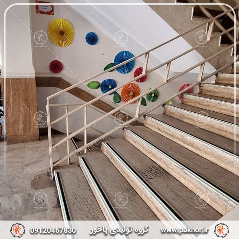 مقایسه راندمان ترمزگیر پله PVC، آلومینیومی و سیلیسی در فضاهای صنعتی