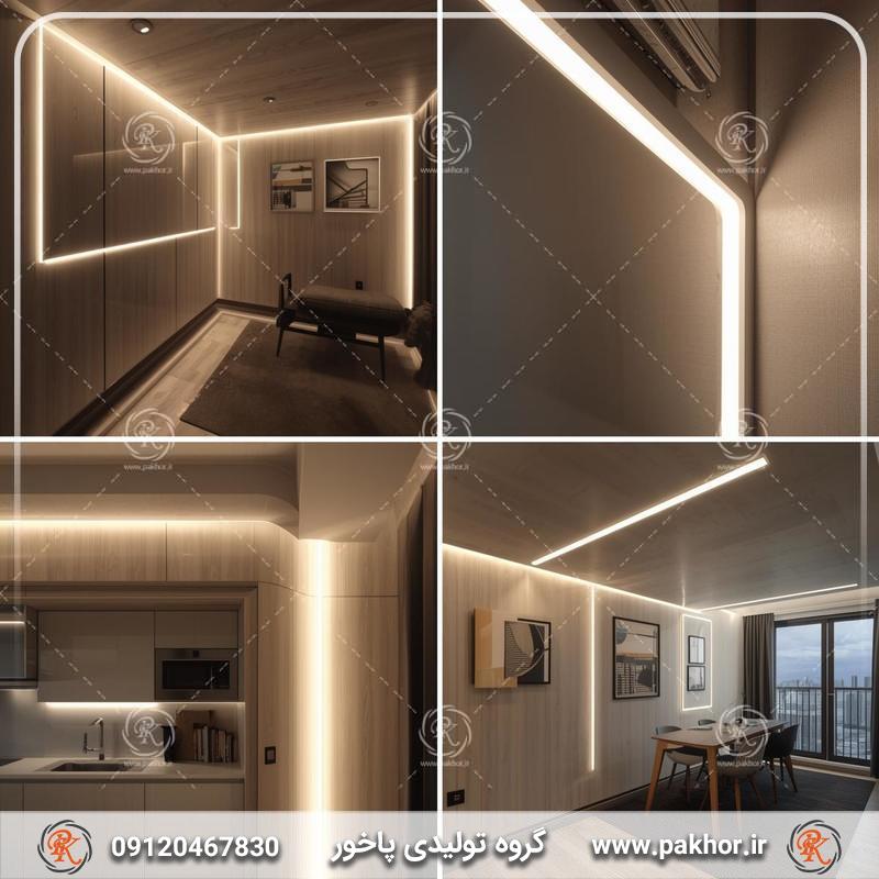 قیمت لاین نوری متری چند است؟ | انواع نور لاینی