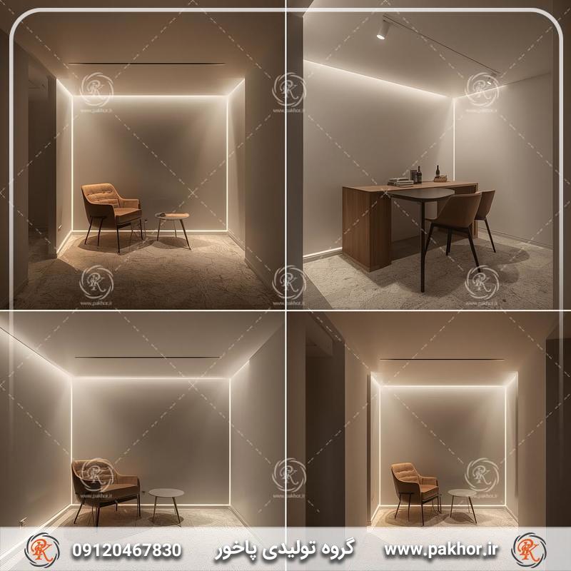 قیمت لاین نوری متری چند است؟ | انواع نور لاینی