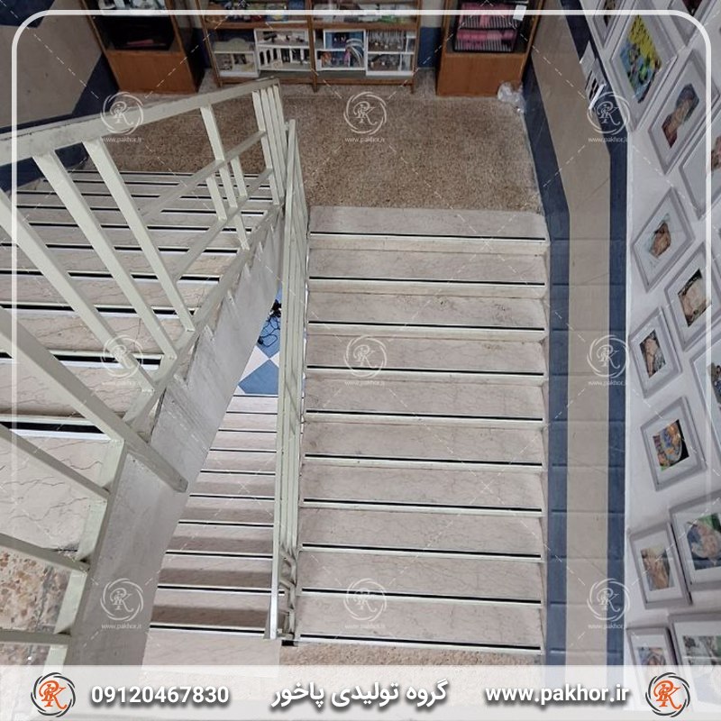 ترمز پله ضد لغزش پشت بام برای راهبری بهتر