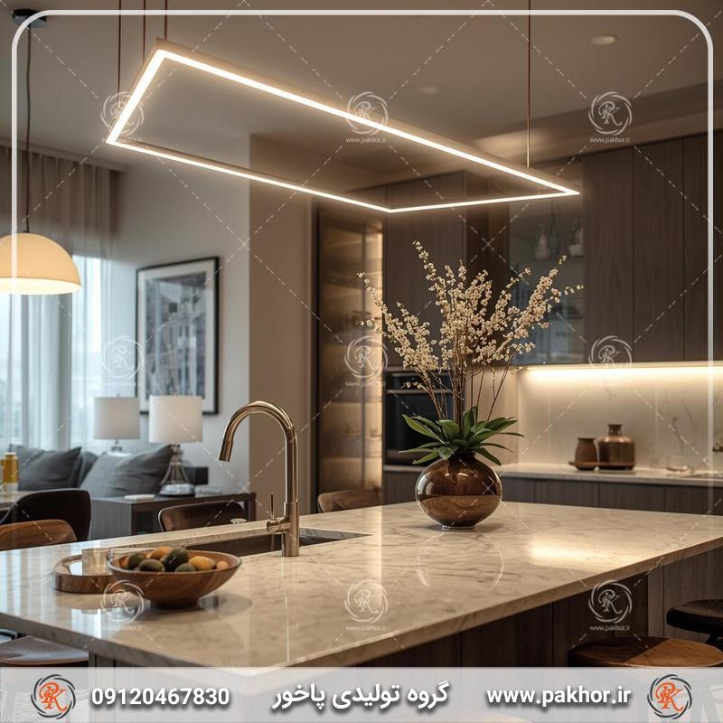 روش نصب قطعی چراغ خطی سقفی و روکار