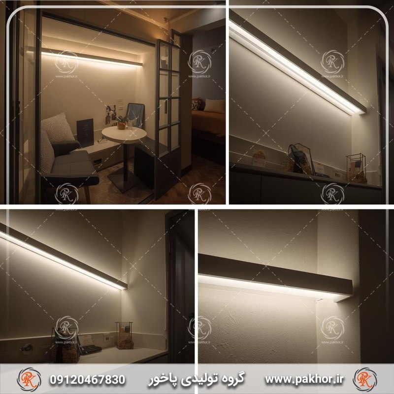 ترفندهای مخفی برای نورپردازی سقف فلت با لاین نوری