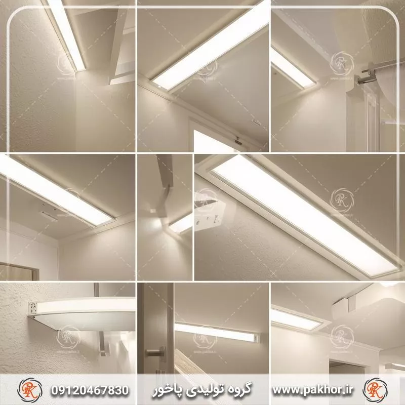 کدام نوع دیوار برای نصب لاین نوری مناسب تر است؟ گچی، کناف، سیمانی یا سنگی؟