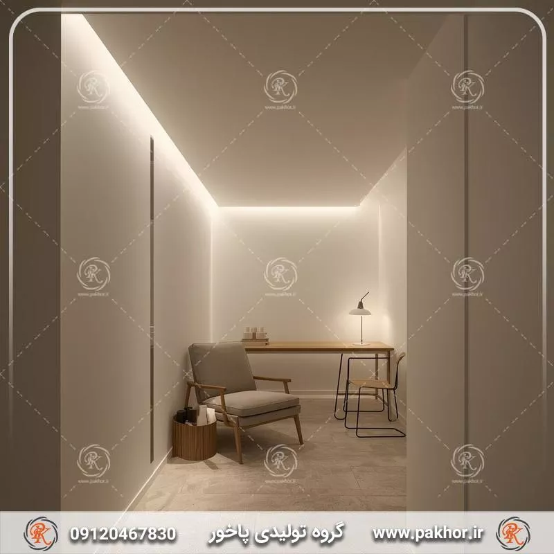 لاین نوری در سقف های بلند اداری؛ نور کافی یا هدررفت انرژی؟