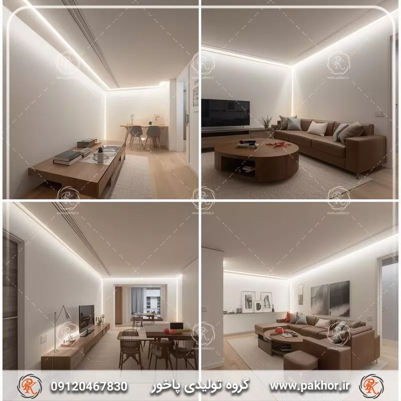 راز نورپردازی یکدست در سقف های کناف چیست؟