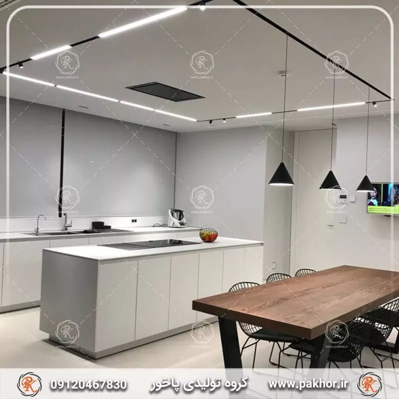 لاین نوری مخفی در آشپزخانه؛ زیبایی یا دردسر؟