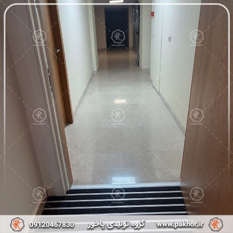 بررسی میزان اصطکاک در پادری های PVC شیاردار