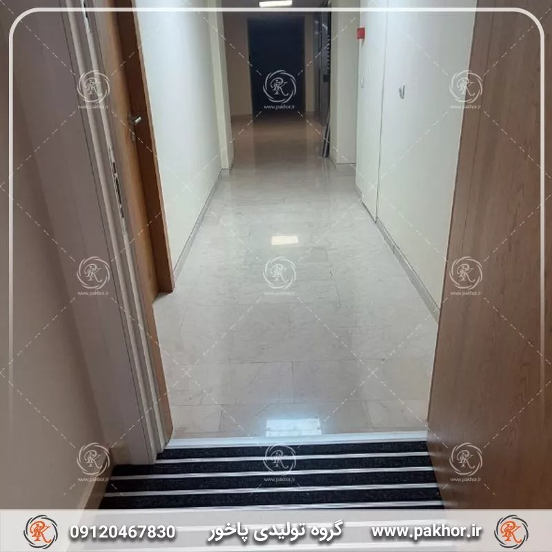 بررسی میزان اصطکاک در پادری های PVC شیاردار