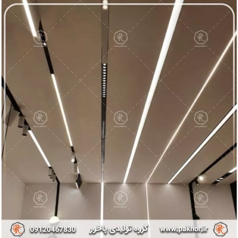 نکات نصب نور خطی در گوشه ها و شکست های سقف