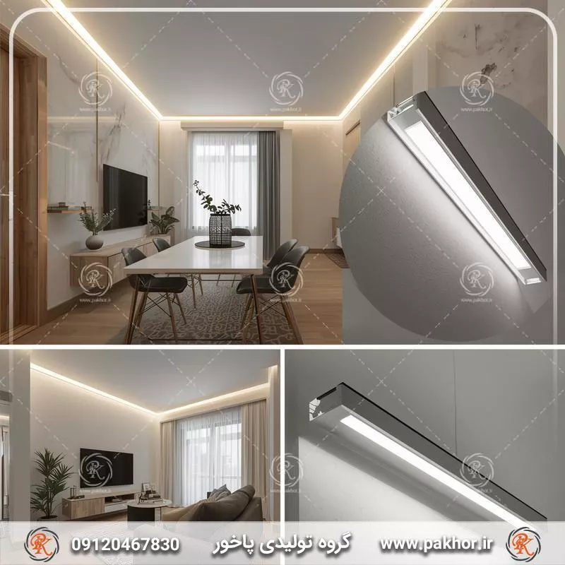 تفاوت نور خطی دکوراتیو و کاربردی