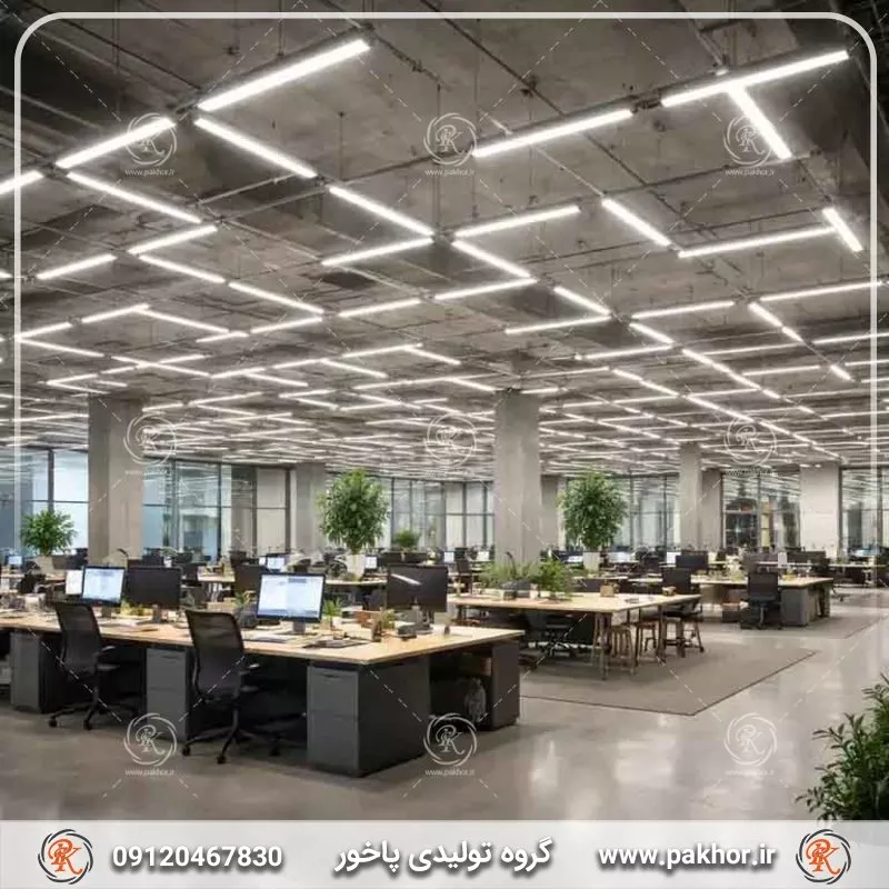تأثیر ارتفاع سقف در انتخاب شدت نور