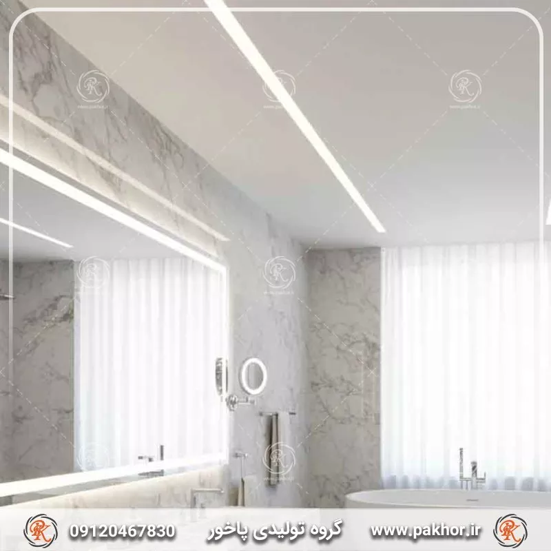 چرا نور خطی سقف در برخی نقاط “سایه‌دار” دیده می‌شود؟