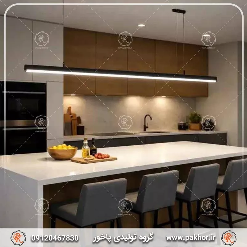 چرا نور خطی سقف در برخی نقاط “سایه‌دار” دیده می‌شود؟
