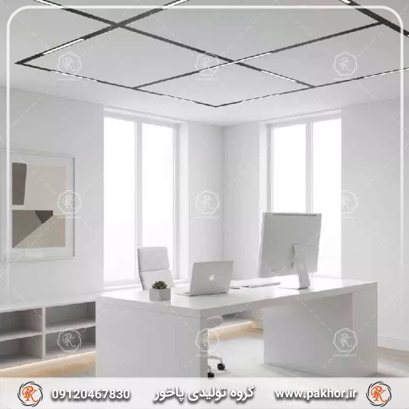 نور خطی برای فضاهای اداری؛ تمرکز یا خستگی؟