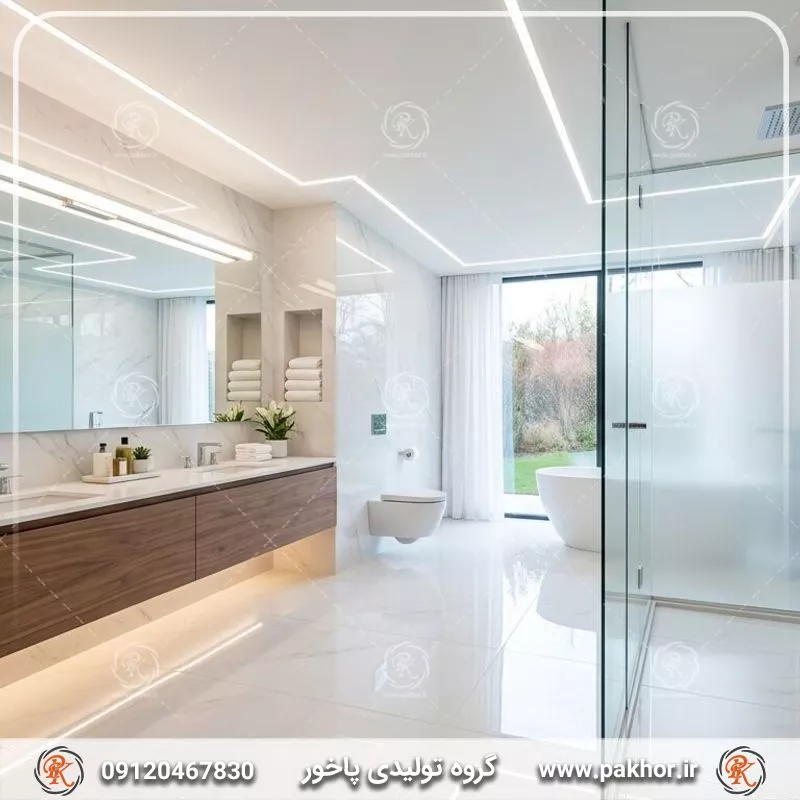 بهترین ارتفاع نصب نور خطی دیواری