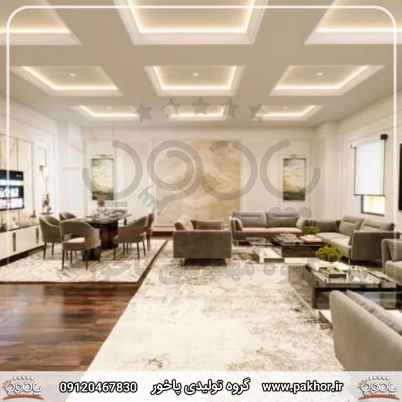 تفاوت لاین نوری توکار و روکار در اجرا