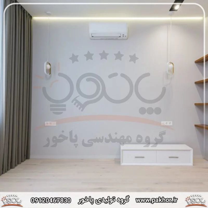 ترتیب اصولی نصب لاین نوری سقف گچی