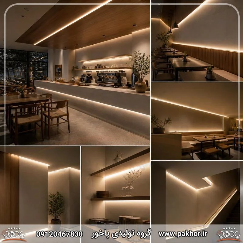 لاین نوری روکار | راهنمای جامع خرید، اجرا، مزایا، قیمت و کاربردها