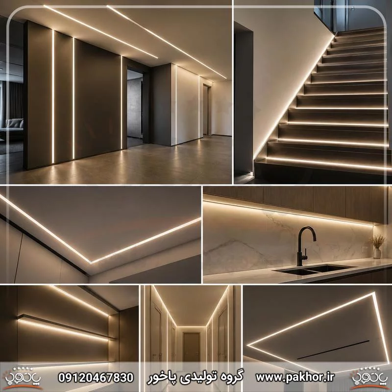 لاین نوری توکار | راهنمای جامع خرید، اجرا، قیمت، مزایا، کاربردها و نکات فنی