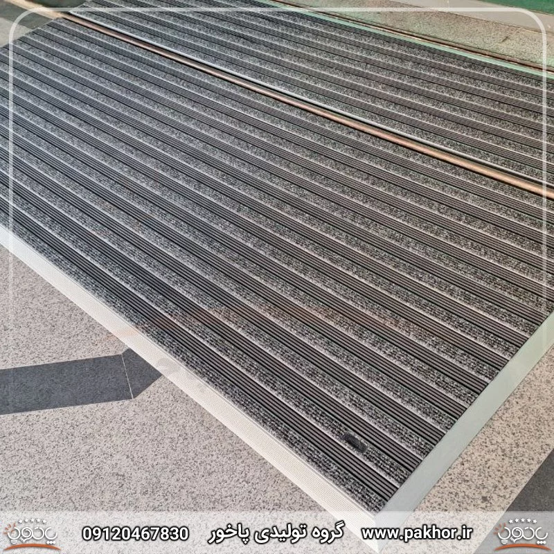 ورودی لوکس و بادوام با پادری آلومینیومی