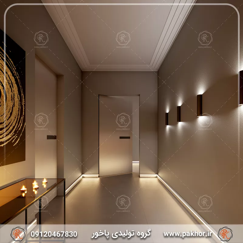 طراحی جذاب و منحصر به فرد در دکوراسیون داخلی با استفاده از قرنیز نوری (قسمت اول )