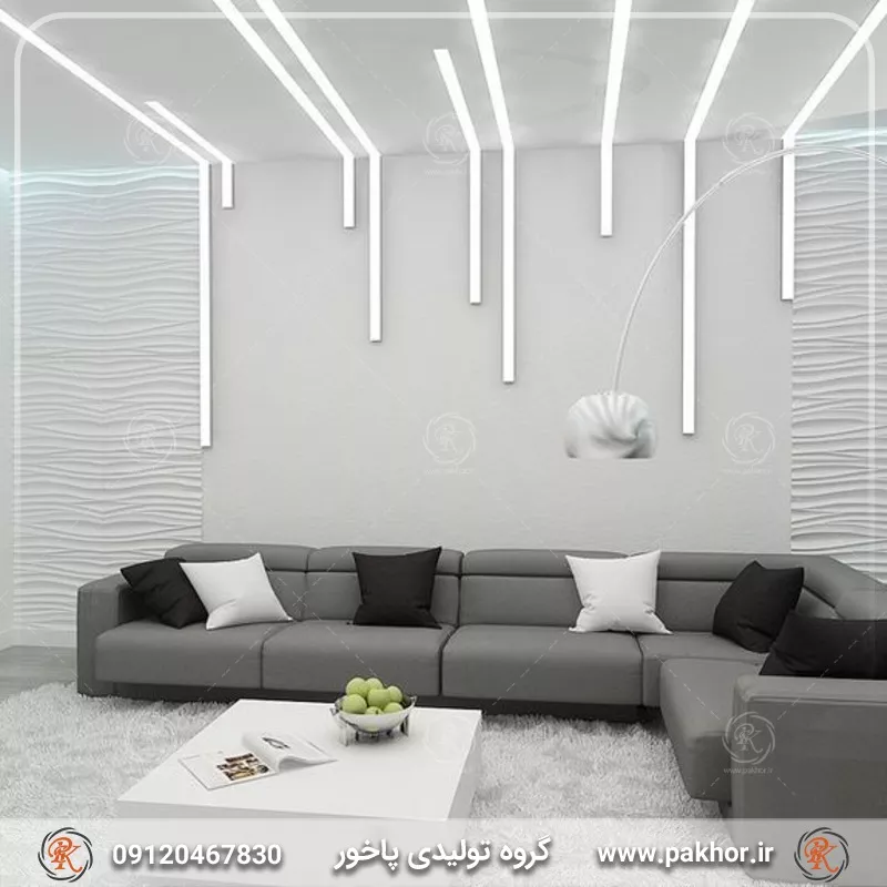 پوشش زیبا و نور پردازی نوین در کناف با کناف لاین نوری