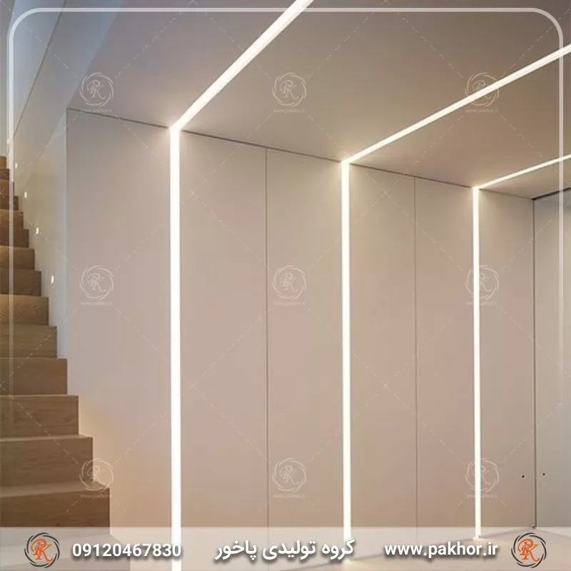 نورپردازی مدرن با کناف خطی
