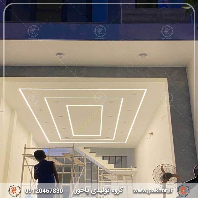 نور خطی سقف یک روش نوین نور پردازی برای طراحان داخلی