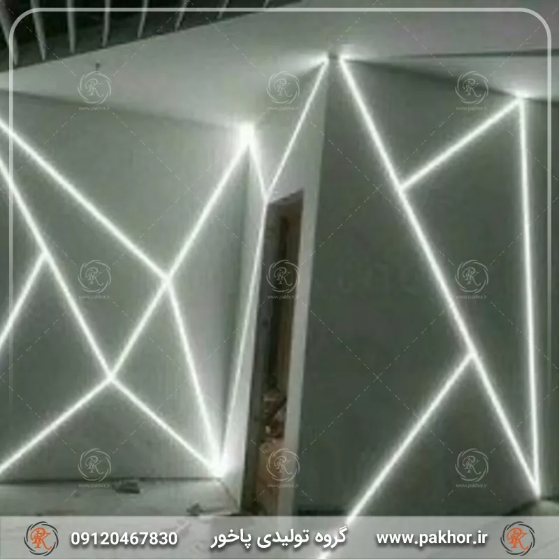 کناف لاین نوری یکی از زیباترین نورپردازی‌ها(قسمت دوم)