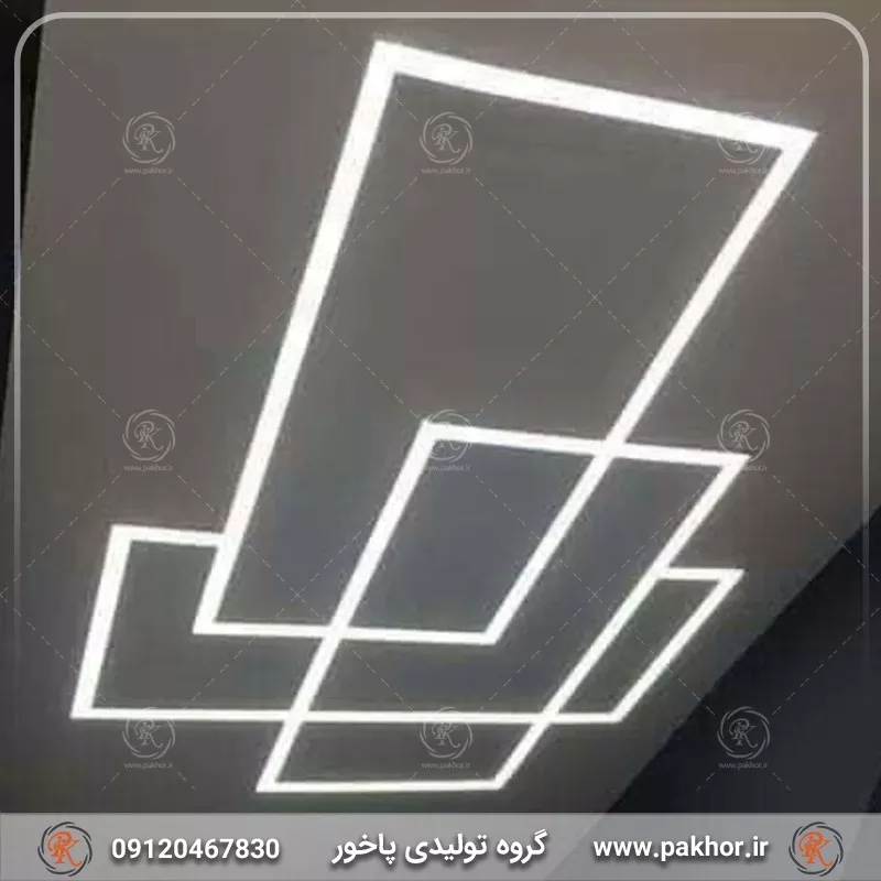 زیبایی نورپردازی با پروفیل نور خطی کناف