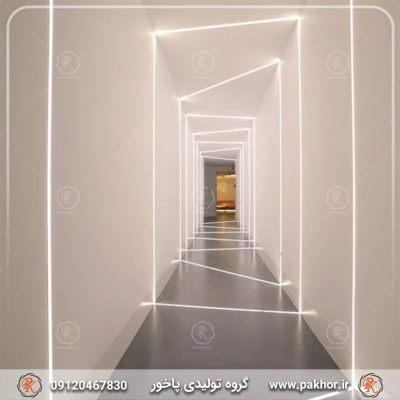 نورخطی توکار برای تحول دیزاین محیط