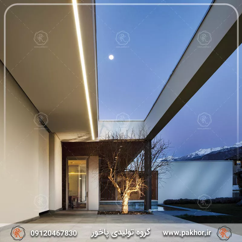 زیبایی و عملکرد یکپارچه با پروفیل آلومینیوم چراغ خطی