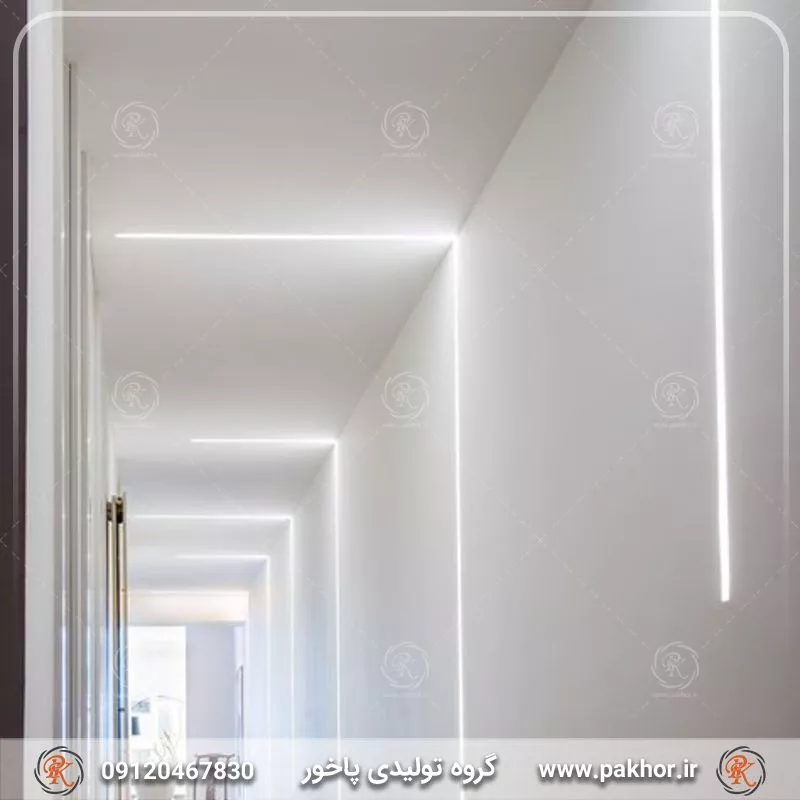 زیبایی و عملکرد یکپارچه با پروفیل آلومینیوم چراغ خطی