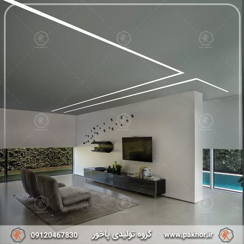 زیبایی و عملکرد یکپارچه با پروفیل آلومینیوم چراغ خطی