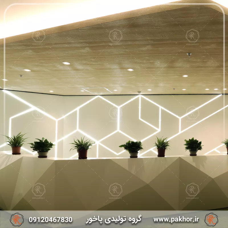 پروفیل چراغ خطی برای روشنایی همه جانبه