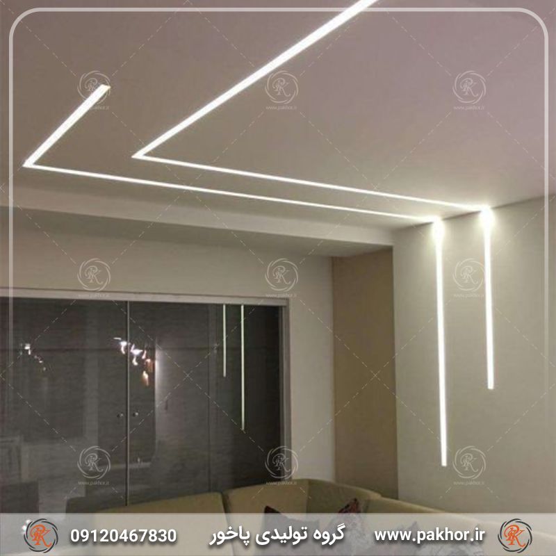 استفاده از نورپردازی خطی برای بهبود روشنایی و فضای آرام در خانه