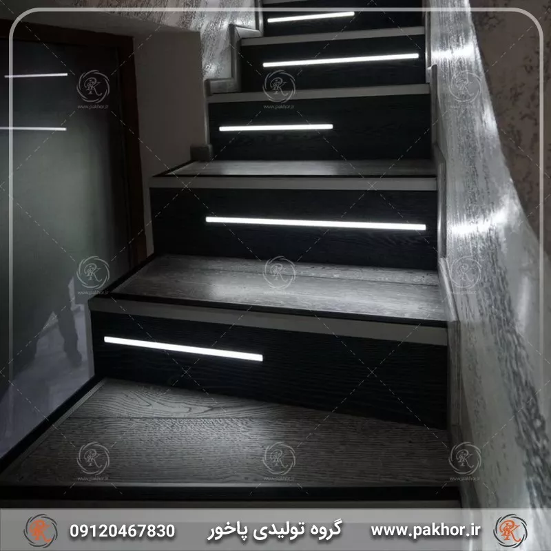 ترکیب زیبا از سقف و لاین نوری کناف برای طراحی داخلی
