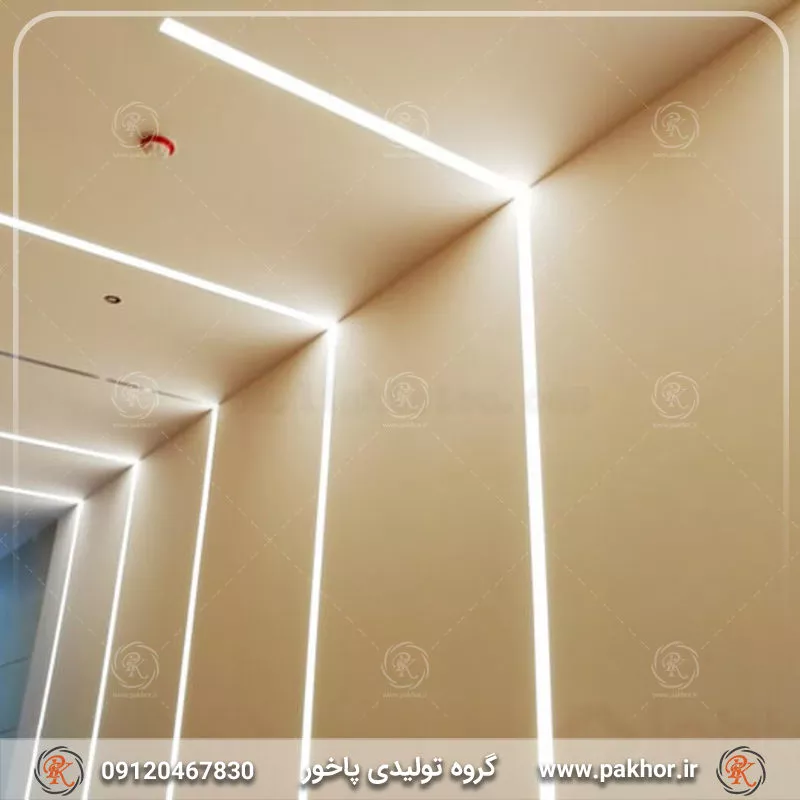 معماری نوری برای فضاهای منحصر به فرد با لاین نوری سقف