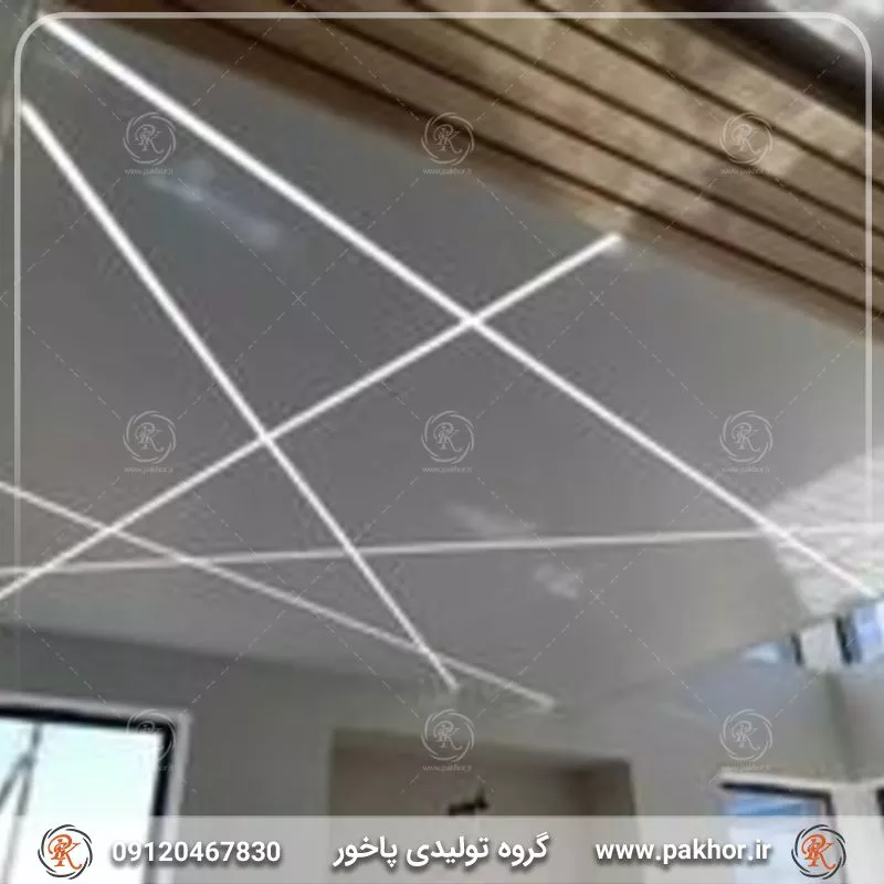 استفاده از لاین نوری سقف برای ایجاد جلوه ای شیک